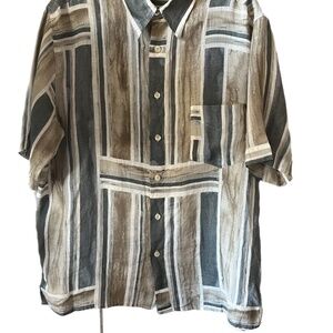 Italian Linen Mens conservative Minimalist shirt Bespoke